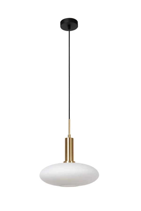 Lucide SINGALA - Pendant light - Ø 30 cm - 1xE27 - Matt Gold / Brass - off